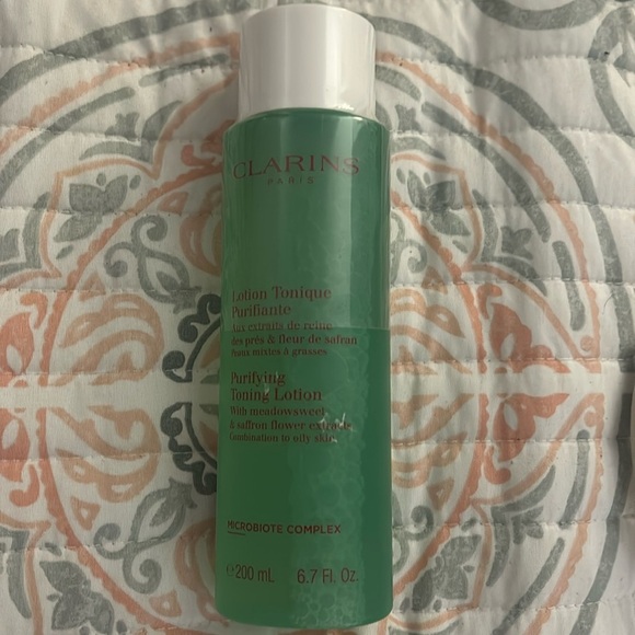 New-Sealed- Clarins- Purifying Toning Face Lotion -6.7 oz - Picture 3 of 3